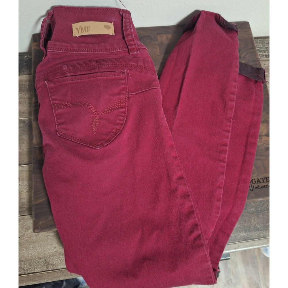 WBB YMI size 1 junior women's red jeans
